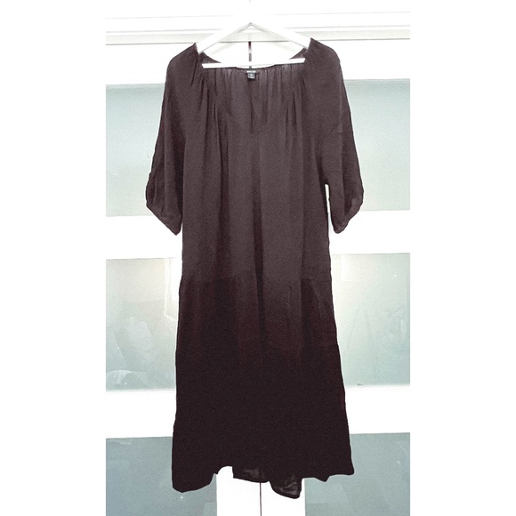 RW & CO.  |  Tiered, sleeve Midi Dress - Picture 1 of 5